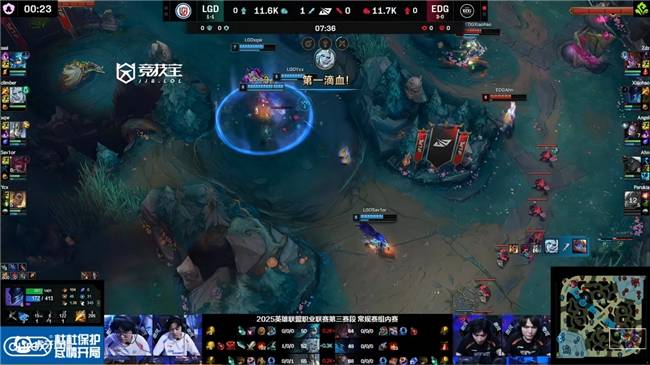 LOL-LPL：ahn卡莎天神下凡豪取四杀 EDG2-0轻取LGD