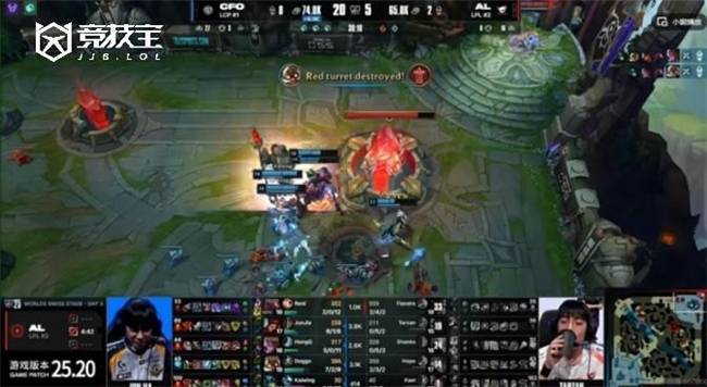 LOL-S15小组賽(sài)：AL逆转CFO，锁定(dìng)八强！