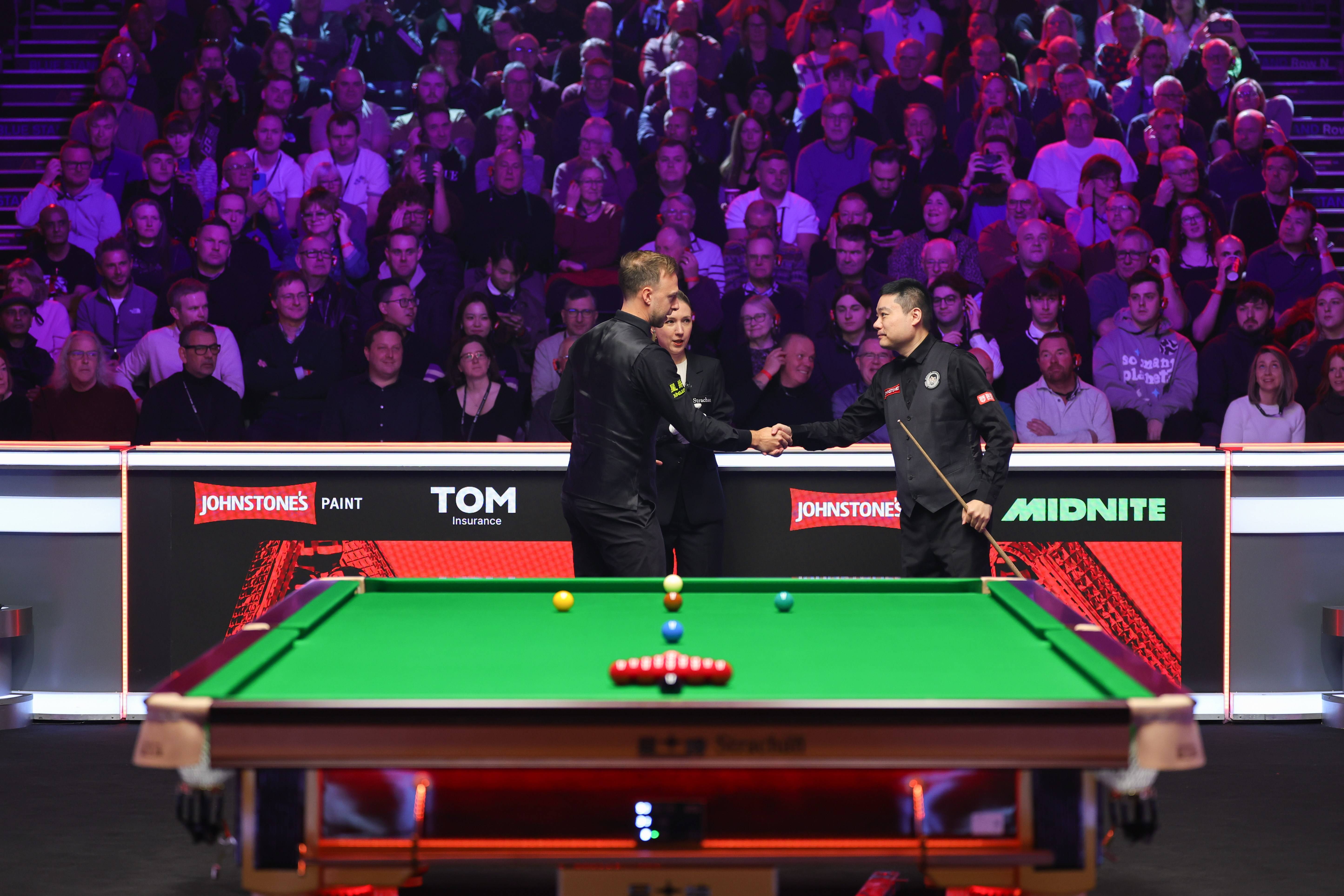 （体育）斯(sī)诺尅(kè)——大师赛：丁(dīng)俊晖无缘八强